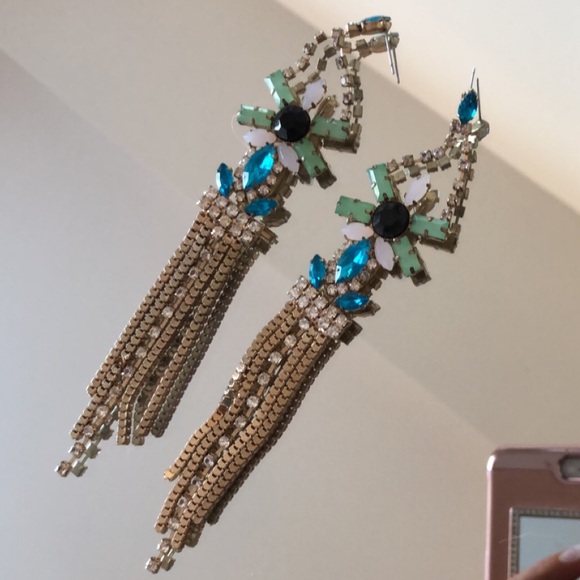 bebe Jewelry - Bebe Chandelier Earrings